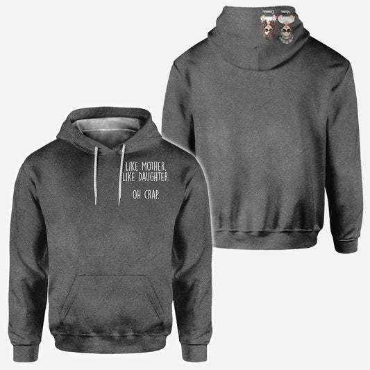 Like Mother Like Daughter - Gift for mom, daughter, son, toddler - child (2- 16 year) - Personalized All Over Shirt