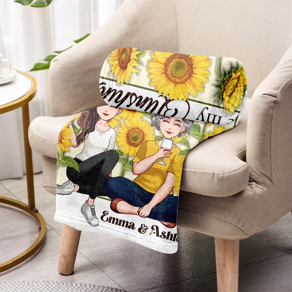 You Are My Sunshine - Personalized Mother's Day Mother Blanket