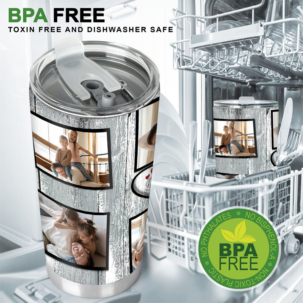 Du bist die Welt – personalisierter Vater-Trinkbecher