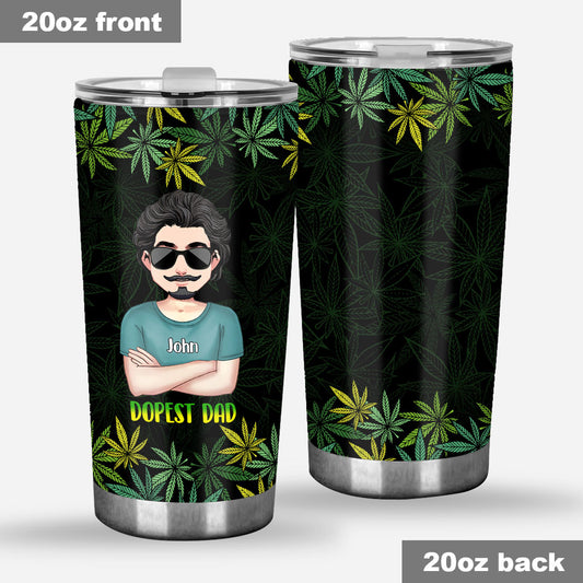 Dopest Dad - Personalized Father Tumbler