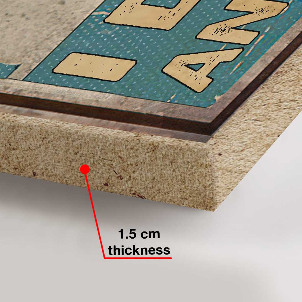 Ich lese Bücher, ich trinke – Personalisierte Leinwand und Poster