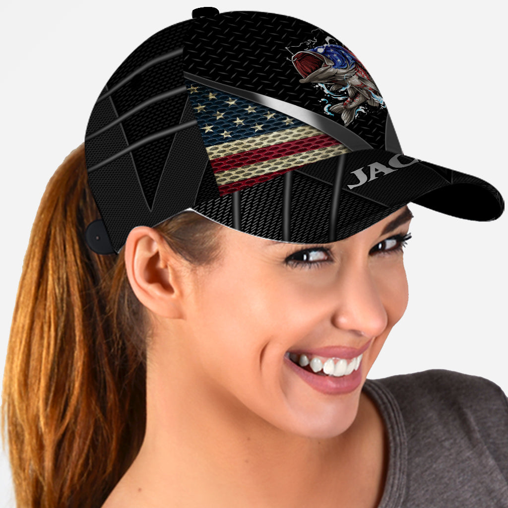 American Angler - Personalisierte Angel-Klassiker-Kappe