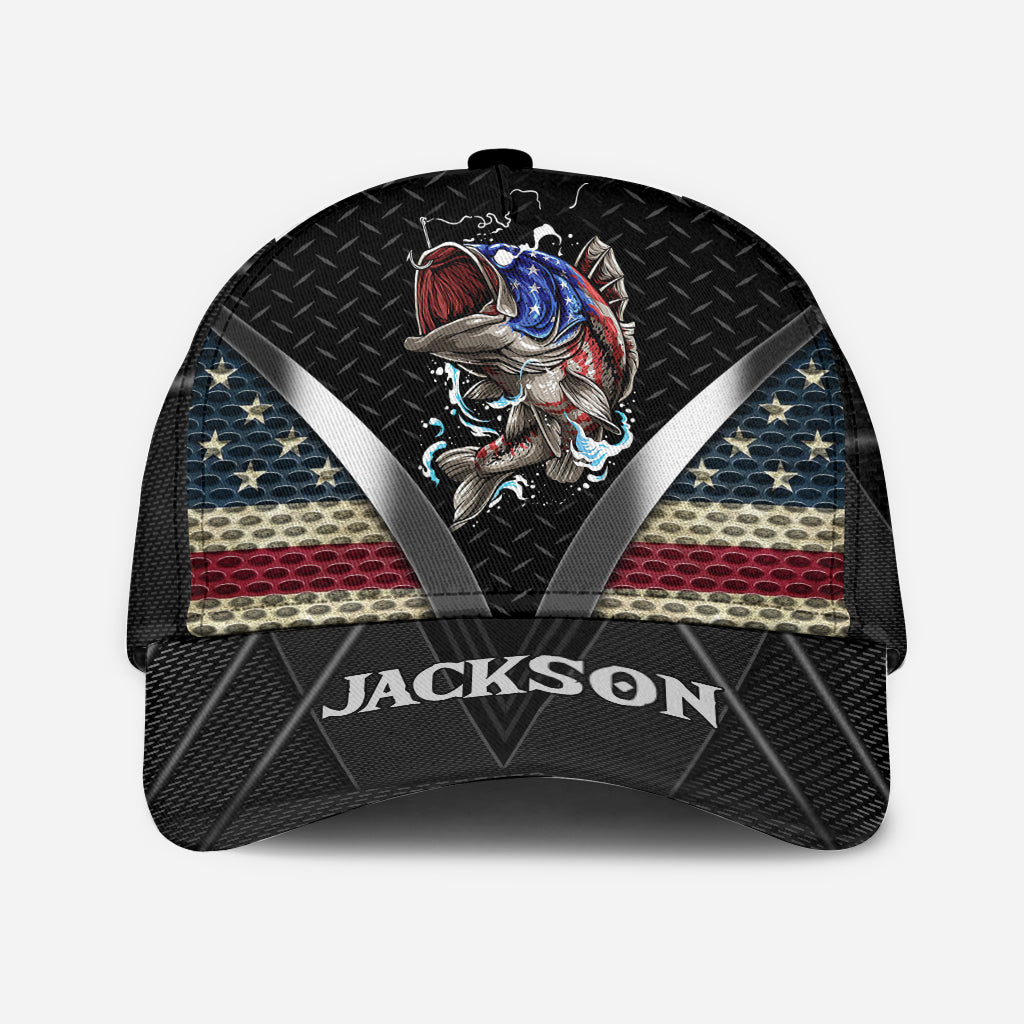 American Angler - Personalisierte Angel-Klassiker-Kappe