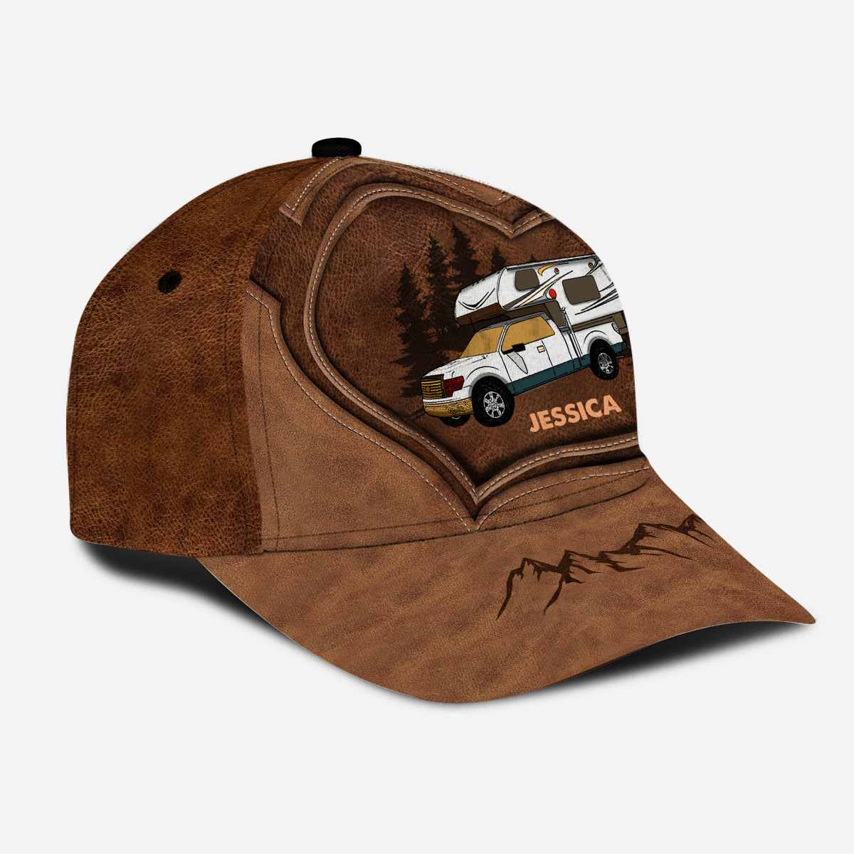 Happy Camper – Personalisierte Camping-Klassiker-Kappe
