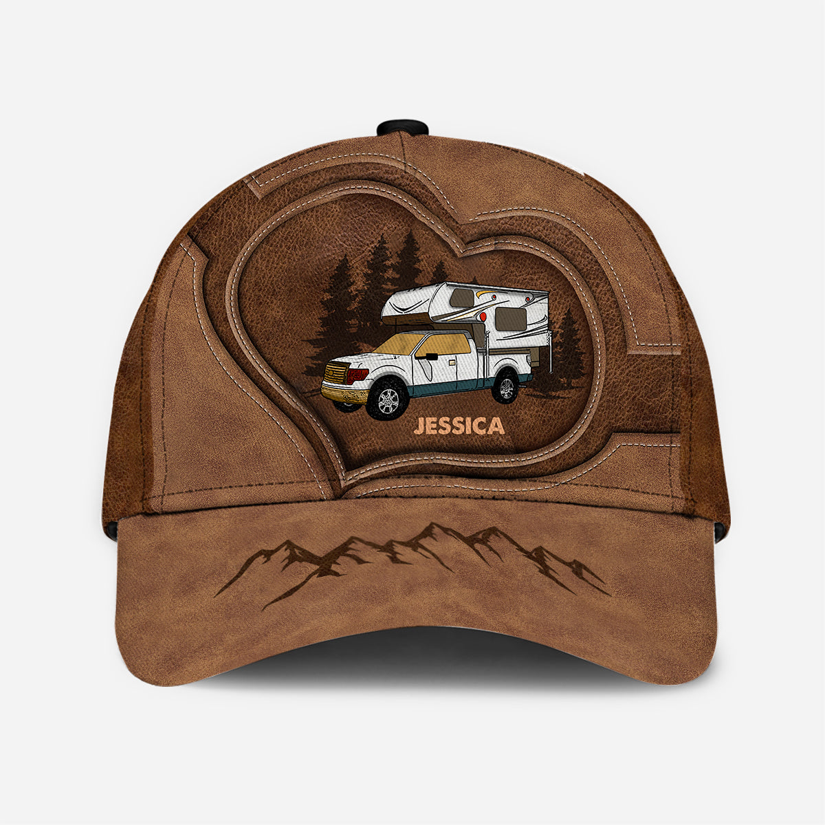 Happy Camper – Personalisierte Camping-Klassiker-Kappe