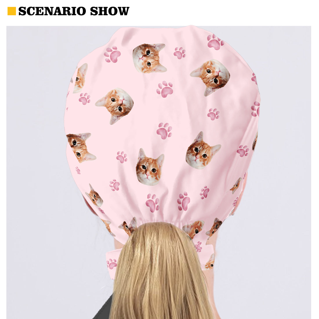 This Human Belong To - Personalized Nurse Scrub Cap