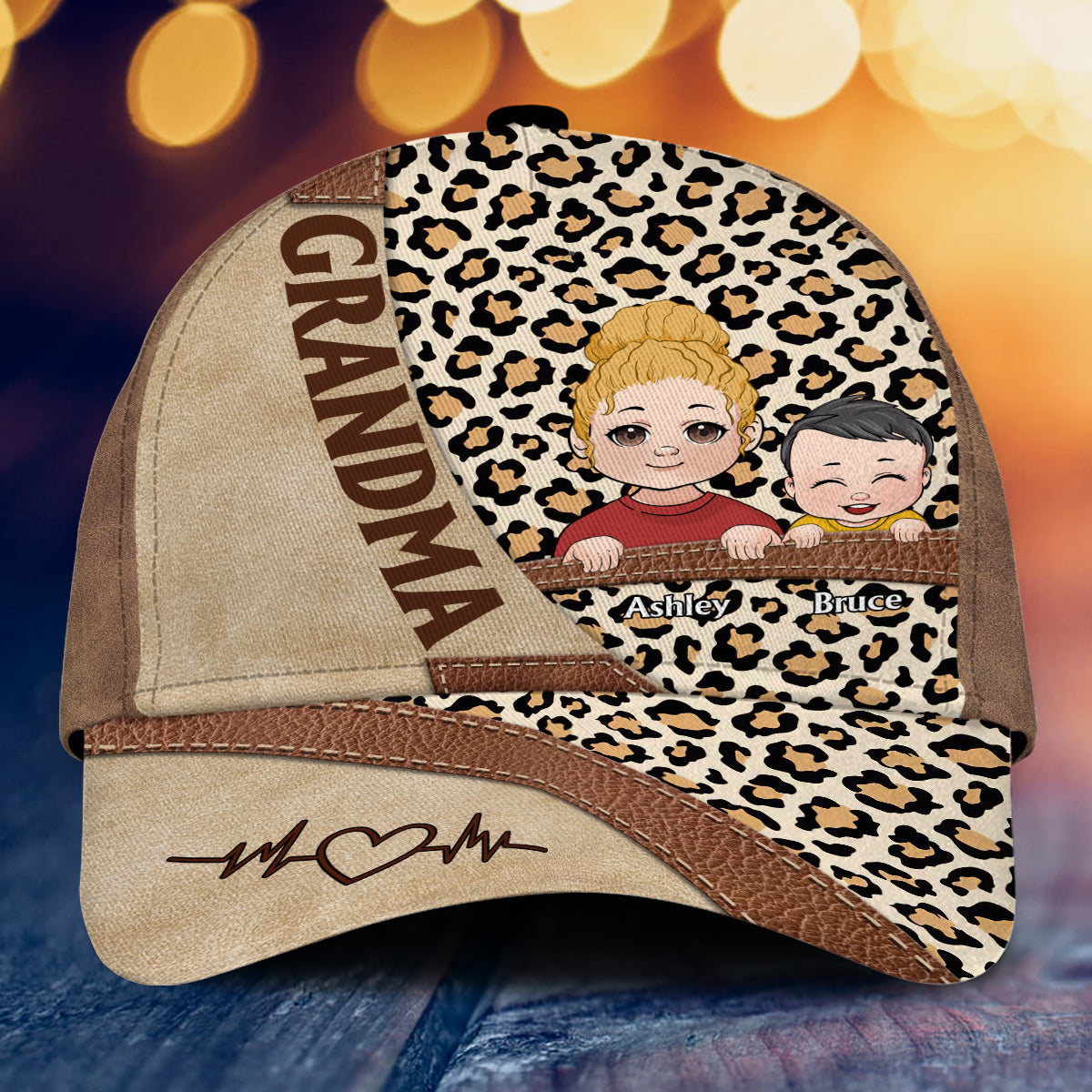 Die beste Oma aller Zeiten – Personalisierte Oma-Klassiker-Kappe