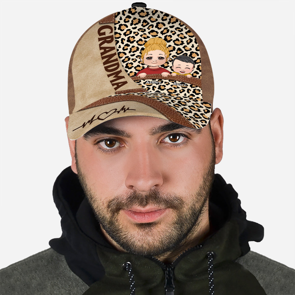 Die beste Oma aller Zeiten – Personalisierte Oma-Klassiker-Kappe