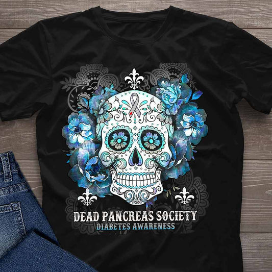 T-Shirt und Hoodie der Dead Pancreas Society zur Aufklärung über Diabetes 102021
