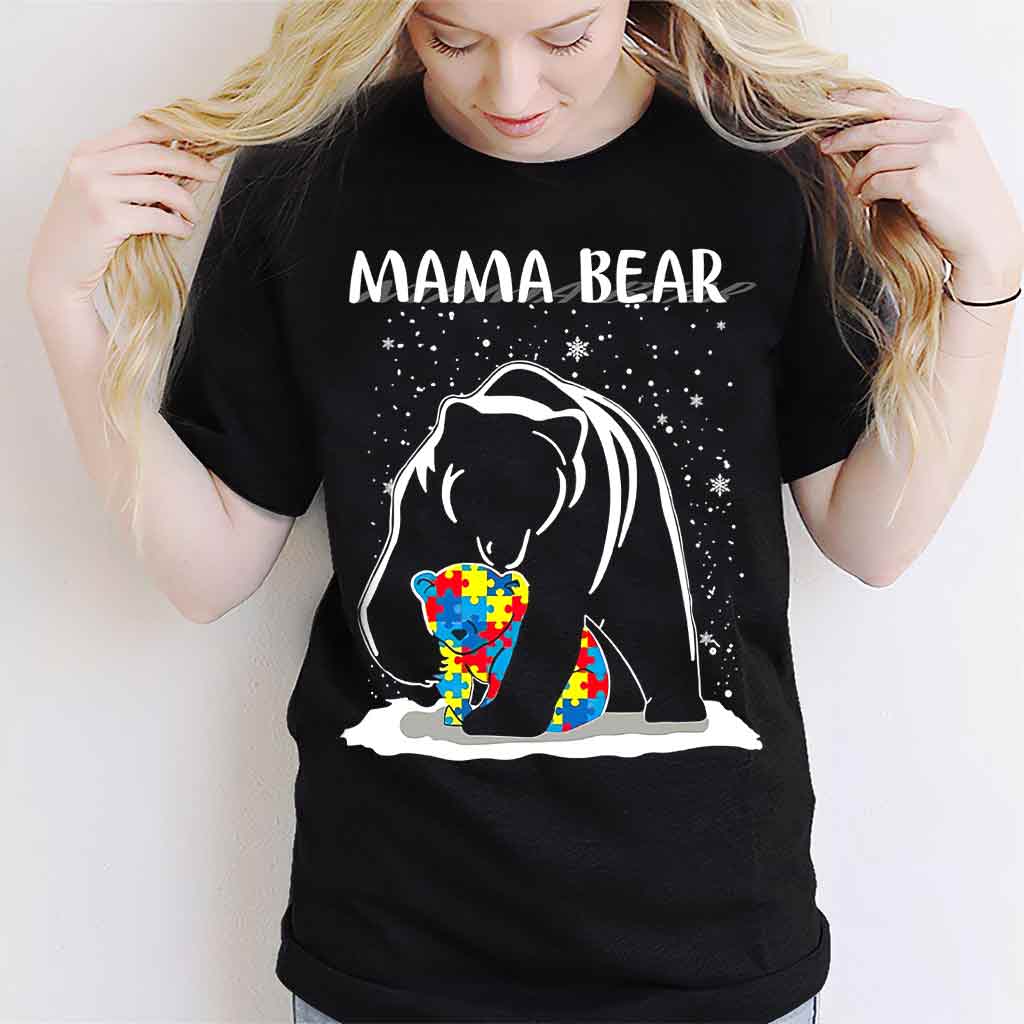 Mama Bär – T-Shirt und Hoodie zur Sensibilisierung für Autismus 112021