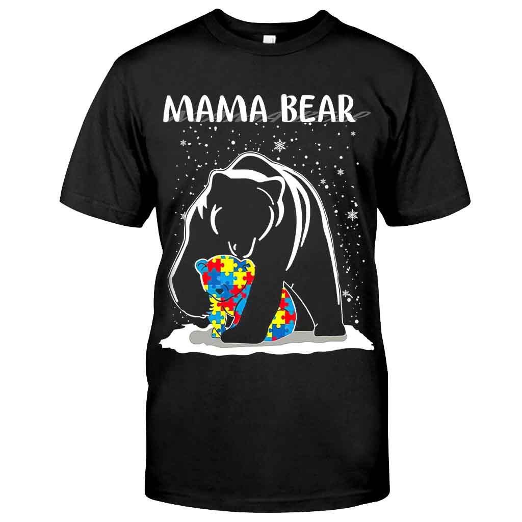 Mama Bär – T-Shirt und Hoodie zur Sensibilisierung für Autismus 112021