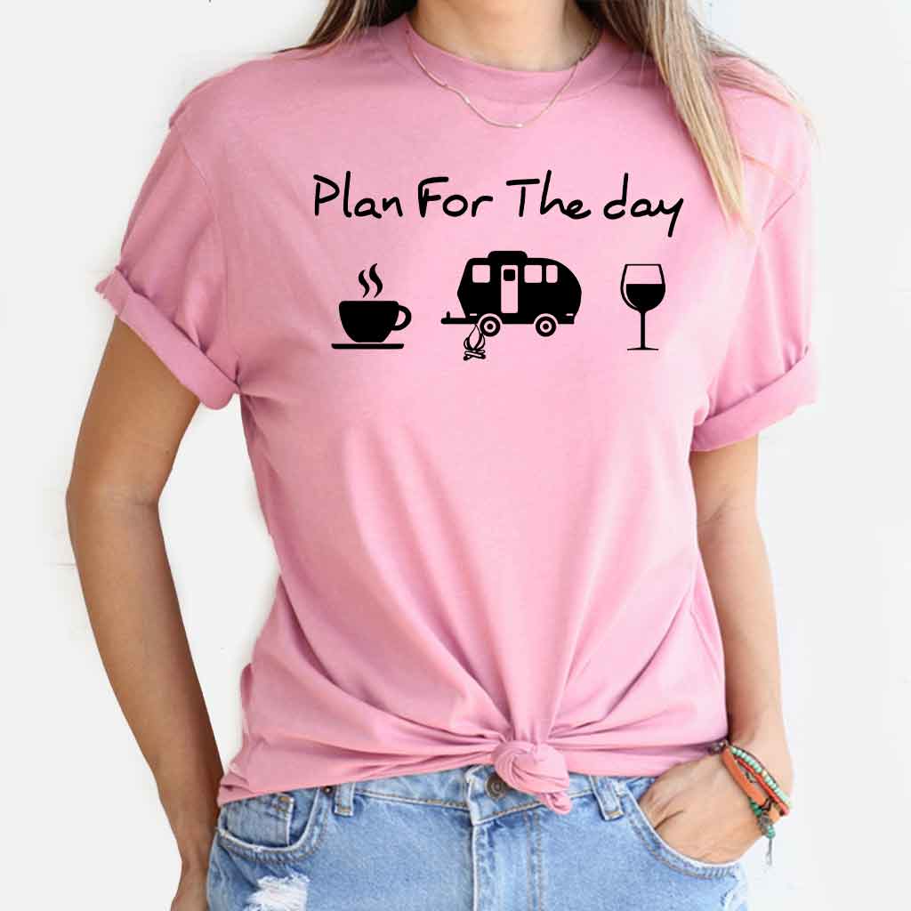 Plan For The Day - Camping T-shirt and Hoodie 112021