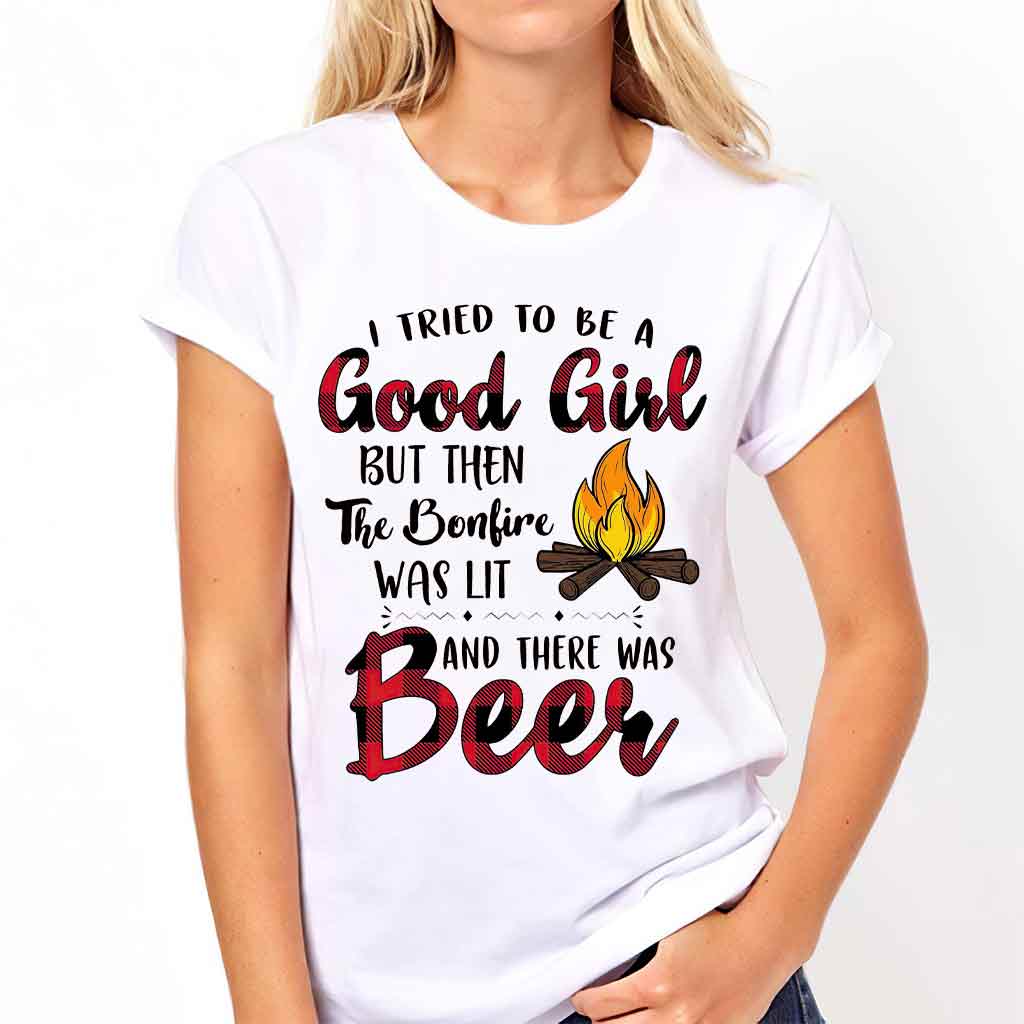 Ich habe versucht, ein braves Mädchen zu sein – Camping-T-Shirt und Hoodie 112021