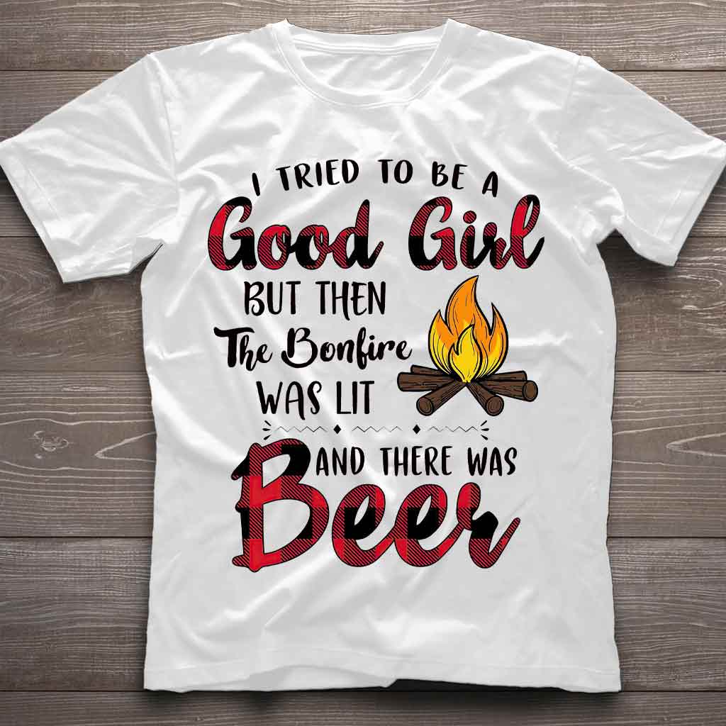 Ich habe versucht, ein braves Mädchen zu sein – Camping-T-Shirt und Hoodie 112021