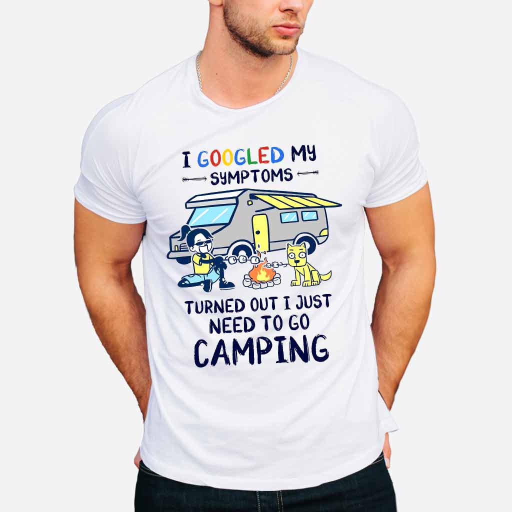 Ich habe meine Symptome gegoogelt – Camping-T-Shirt und Hoodie 112021