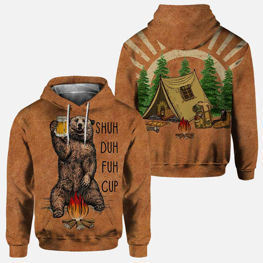 Shuh Duh Fuh Cup - Camping All Over T-shirt and Hoodie 112021