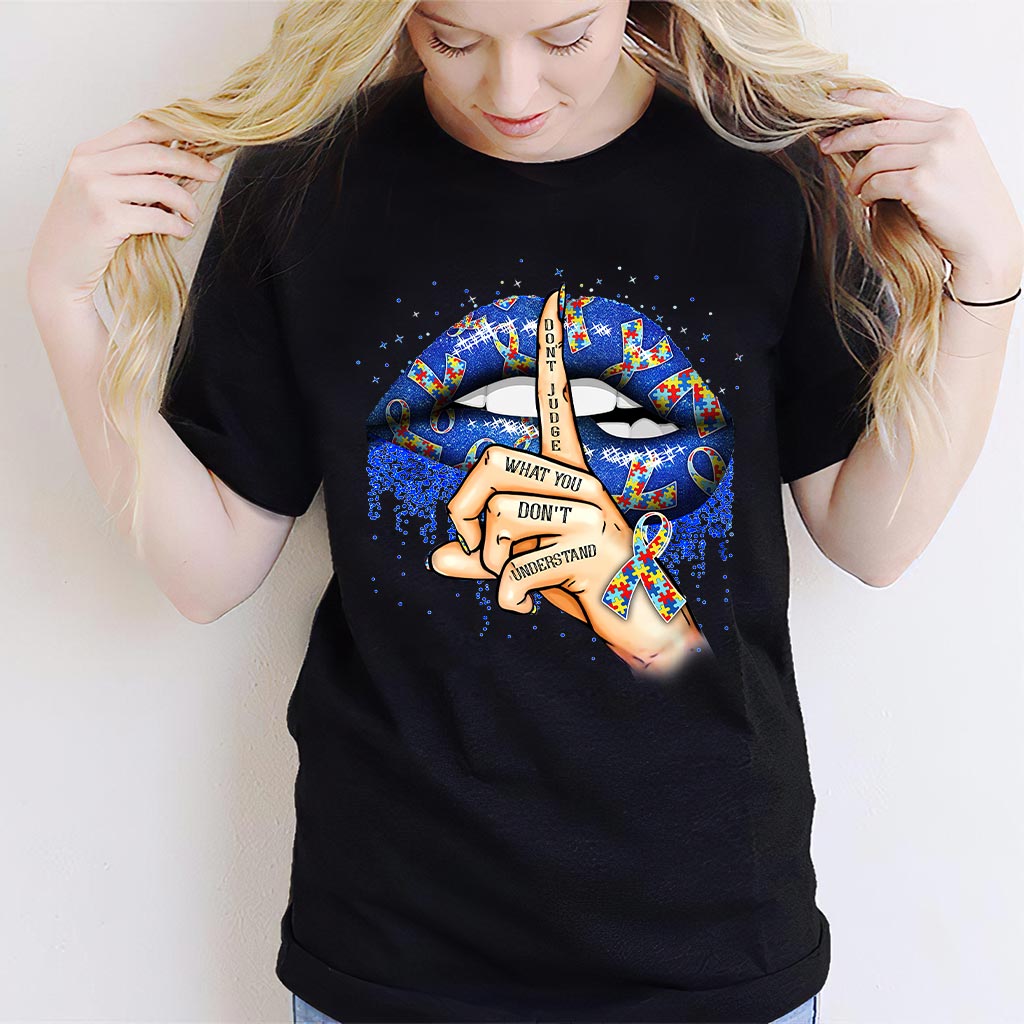 Urteile nicht über Dinge, die du nicht verstehst – T-Shirt und Hoodie zur Aufklärung über Autismus 112021