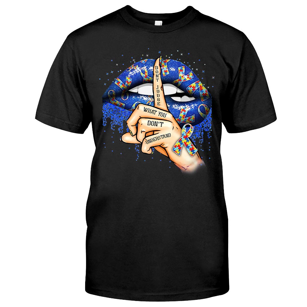 Urteile nicht über Dinge, die du nicht verstehst – T-Shirt und Hoodie zur Aufklärung über Autismus 112021