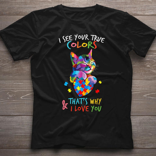 Ich liebe jemanden mit Autismus – T-Shirt und Hoodie zur Sensibilisierung für Autismus 112021