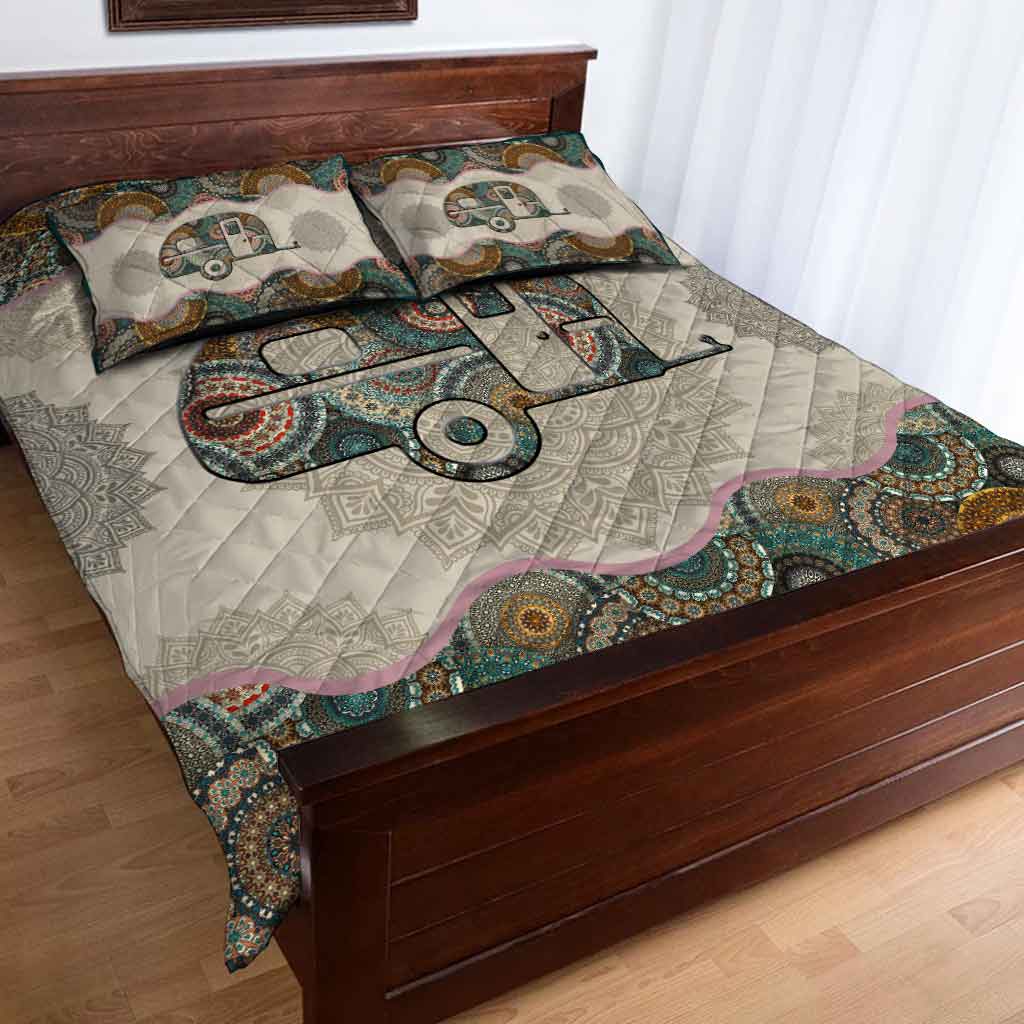 Love Camping Quilt Set 112021