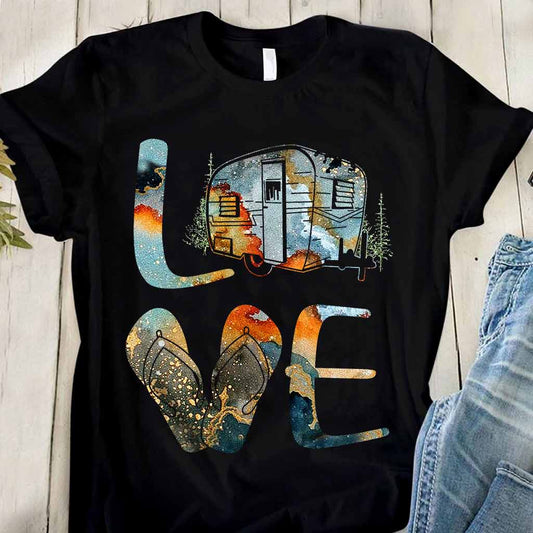 Liebe – Camping-T-Shirt und Hoodie 112021