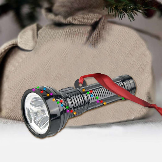 Campingartikel-Kollektion – Weihnachts-Camping-Ornament (beidseitig bedruckt)