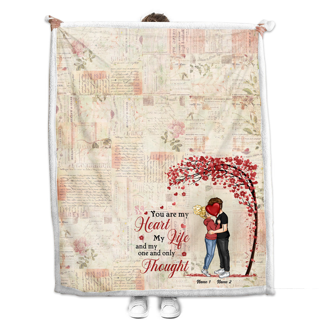 Together Since - Personalized Couple Blanket