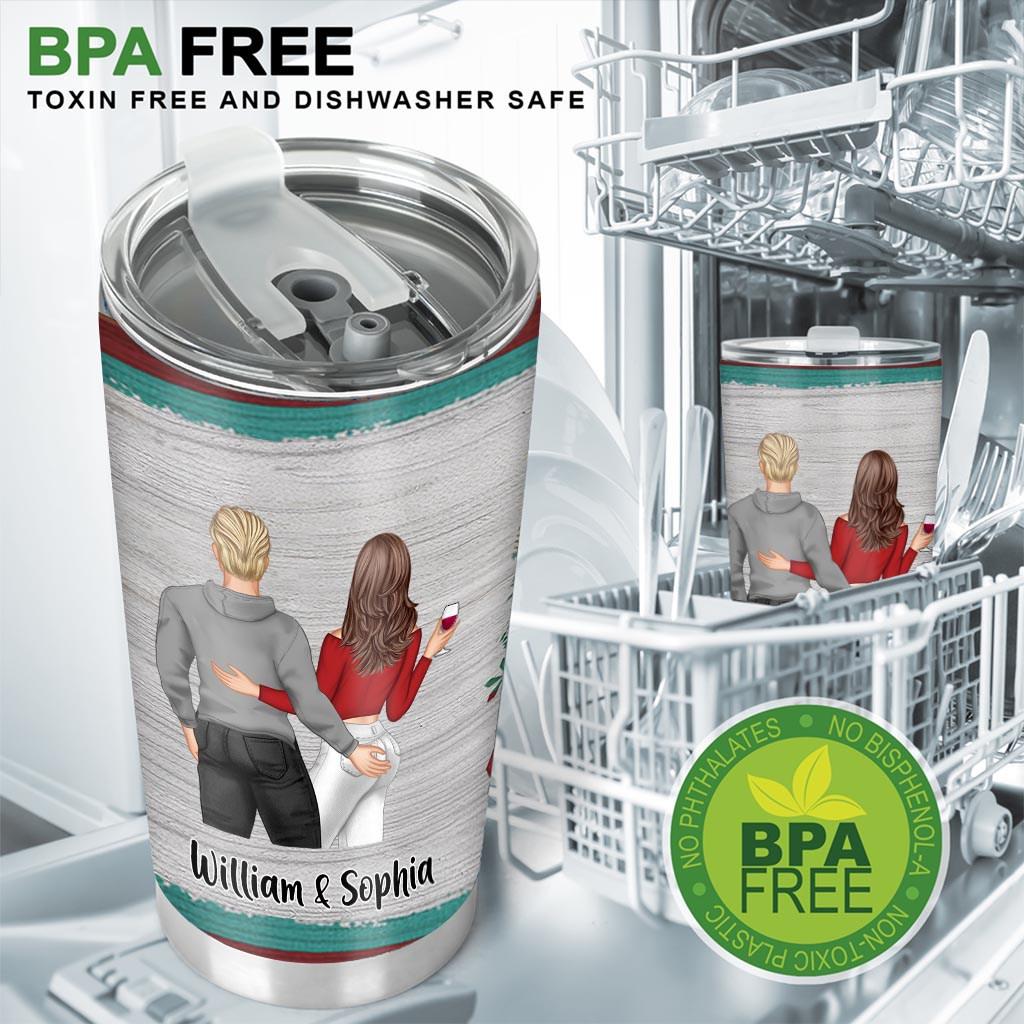 I Met You - Personalized Couple Tumbler