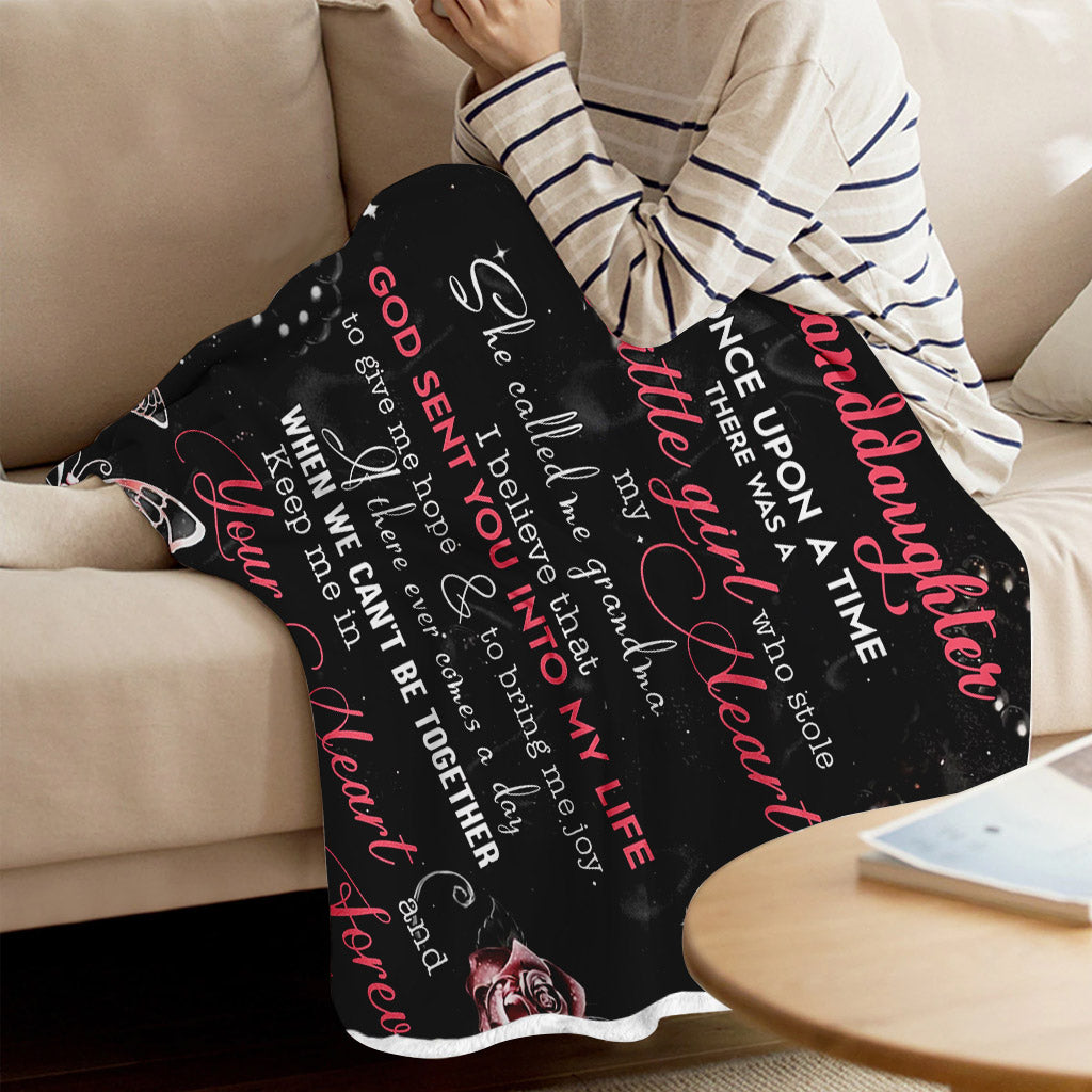 Für meine Enkelin – Personalisierte Oma-Decke