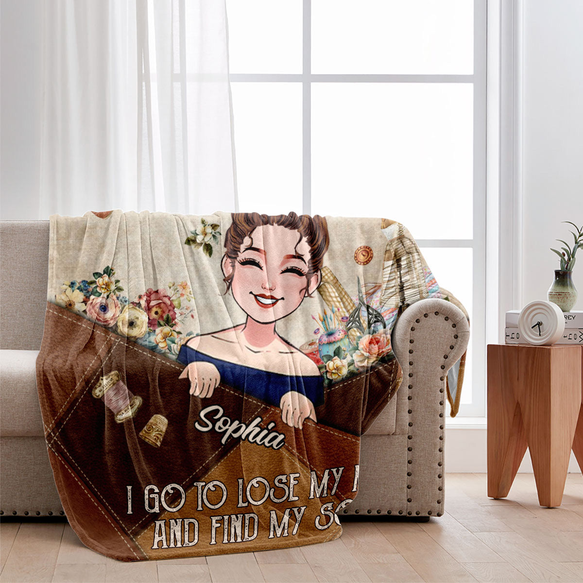 Und ab ins Nähzimmer – personalisierte Nähdecke