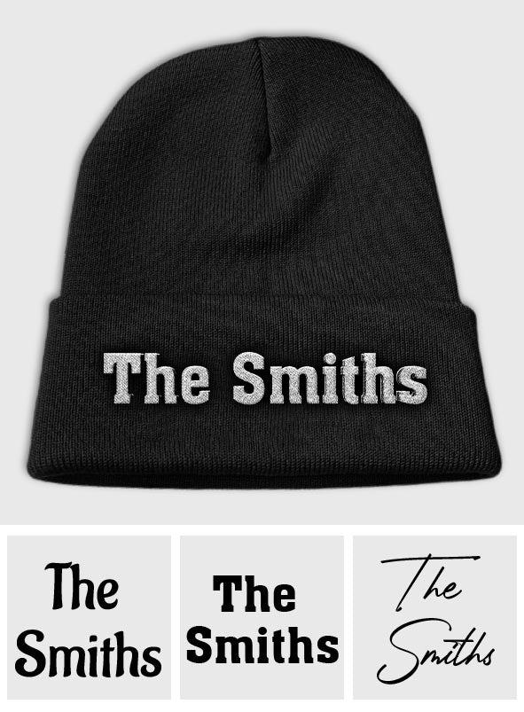 Personalisierte Familienmütze mit Stickerei – Individueller Name