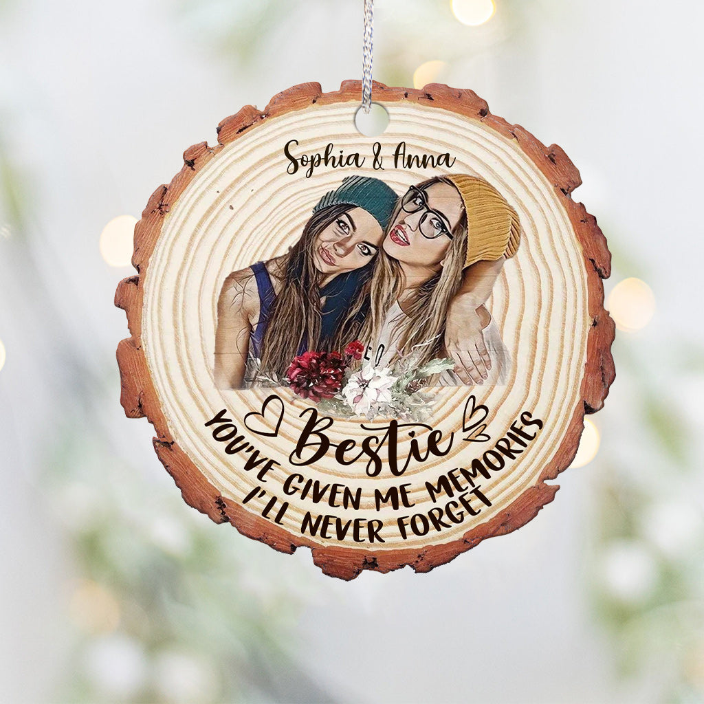 Besties Forever - Personalized Bestie Ornament