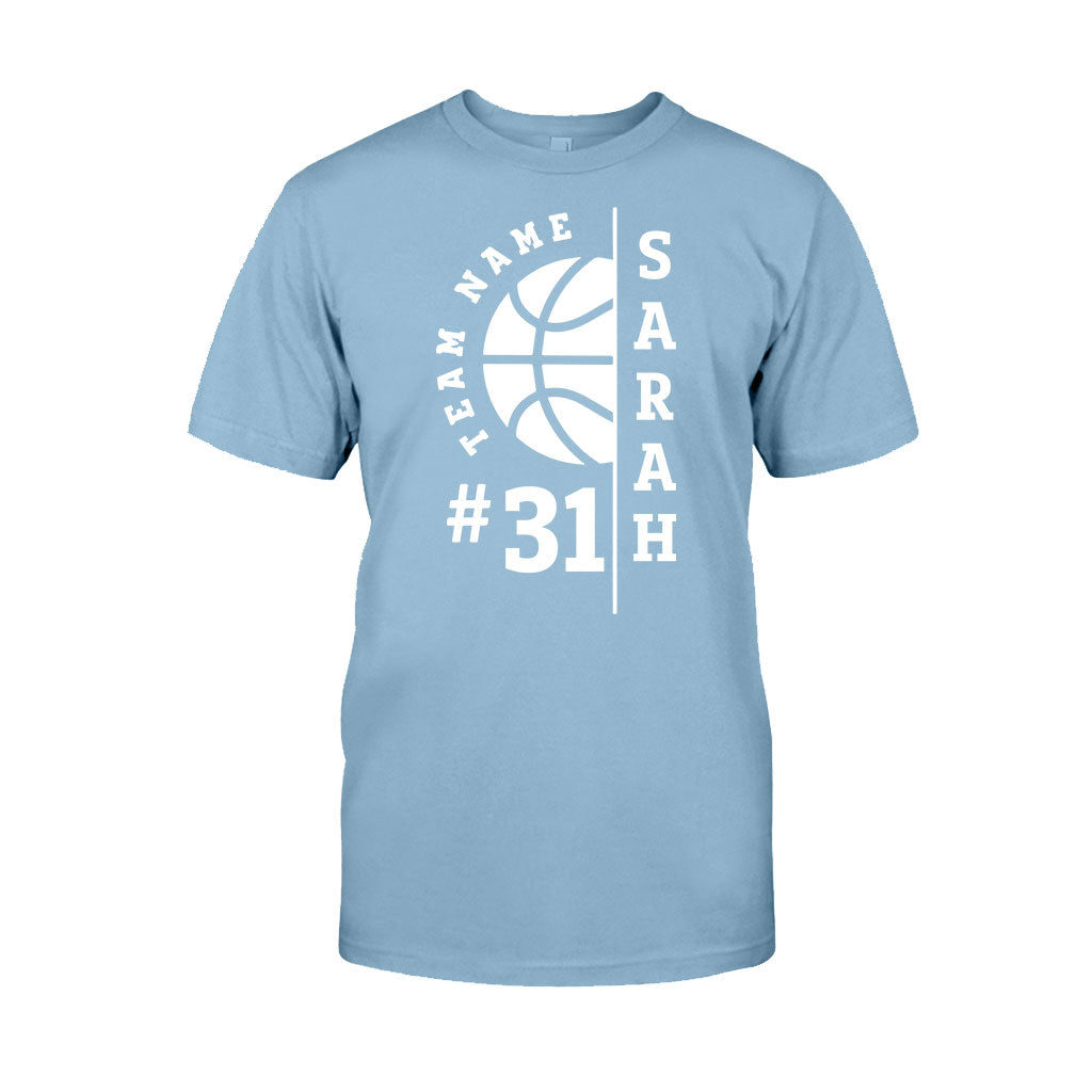 Liebe Basketball – Personalisiertes Basketball-T-Shirt und Hoodie