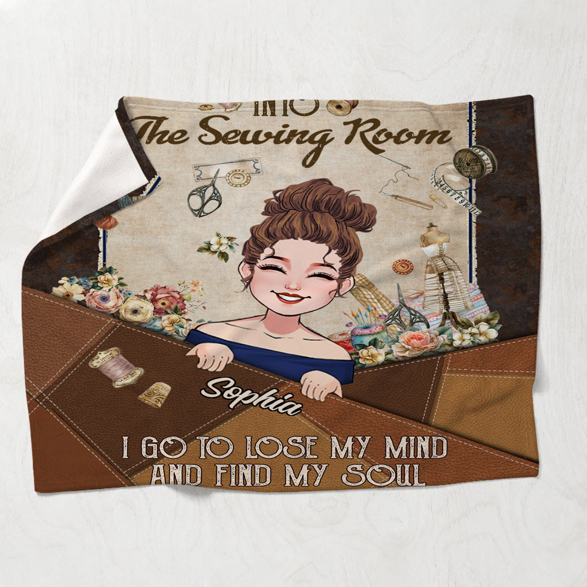 Und ab ins Nähzimmer – personalisierte Nähdecke