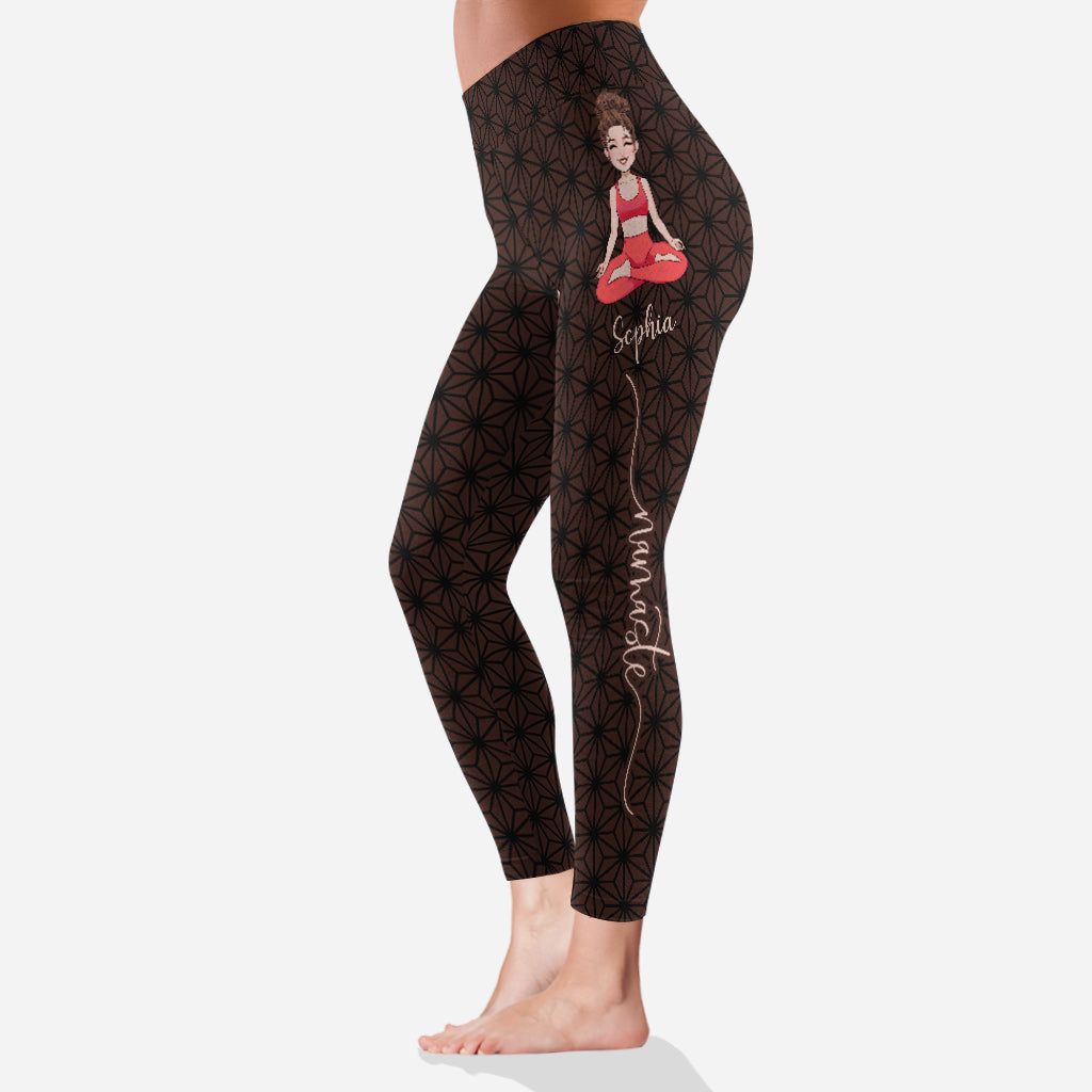 Namaste - Personalized Yoga Leggings