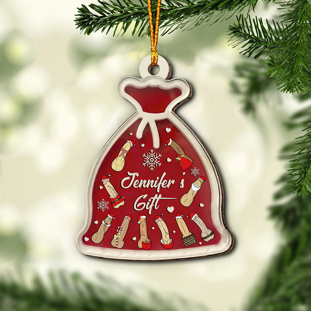 Weihnachtssack – Personalisierter Paarschmuck