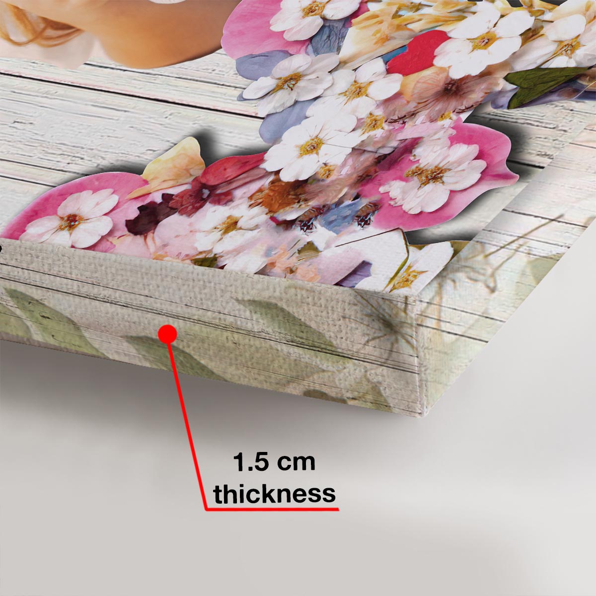 Du bist die Welt – Personalisierte Leinwand und Poster für Mütter