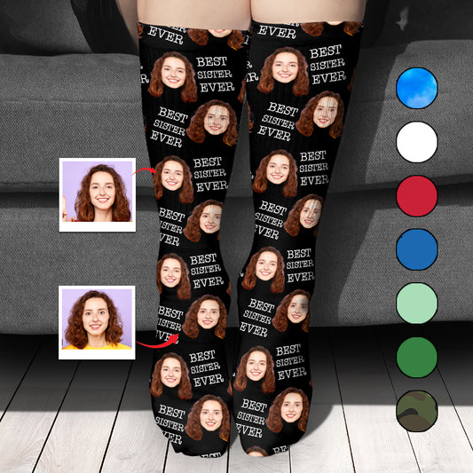 Custom Face - Personalized Bestie Socks