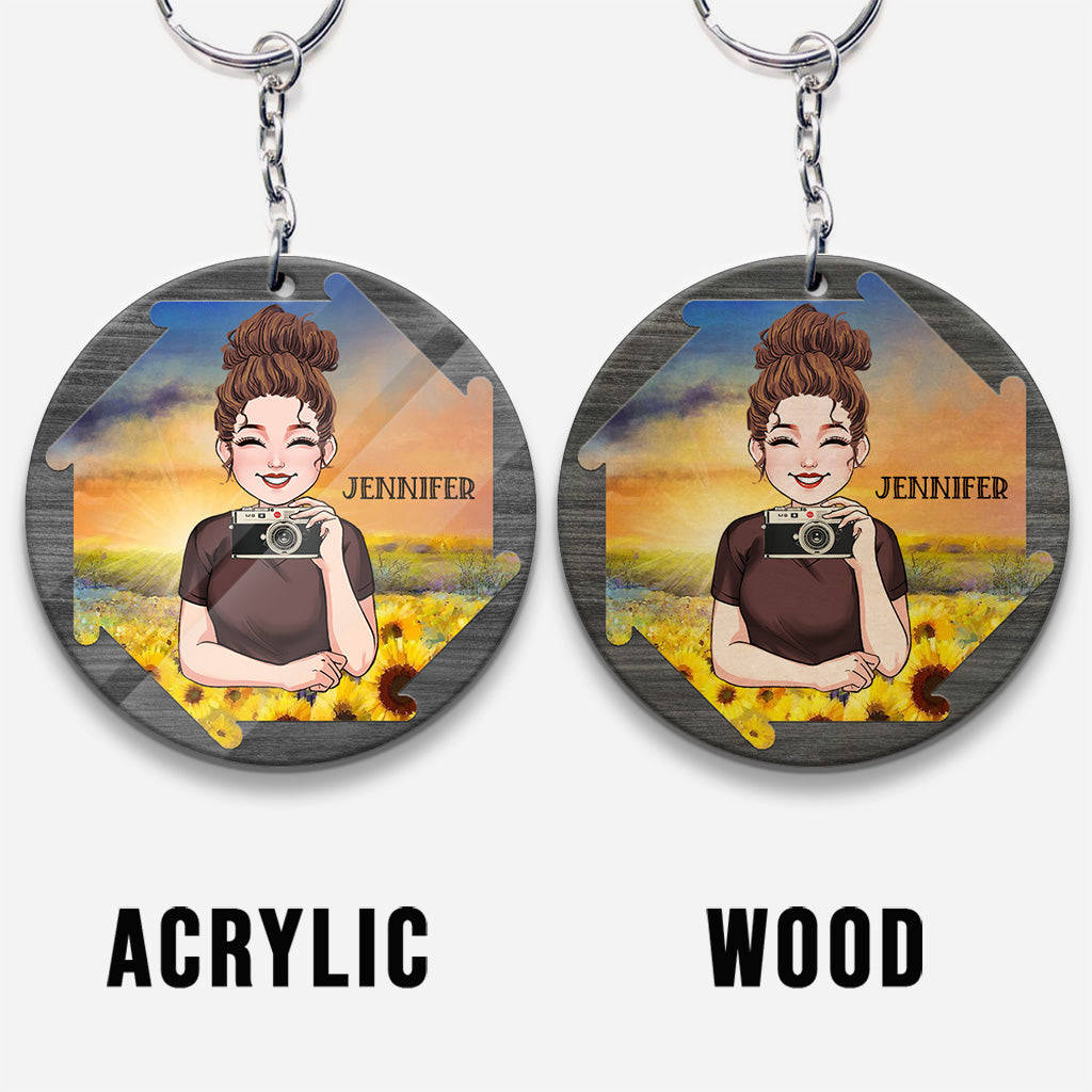 Adjust Your Focus - Personalized Photography Keychain