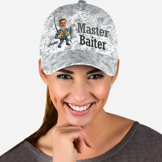 Master Baiter - Personalisierte Angel-Klassiker-Kappe