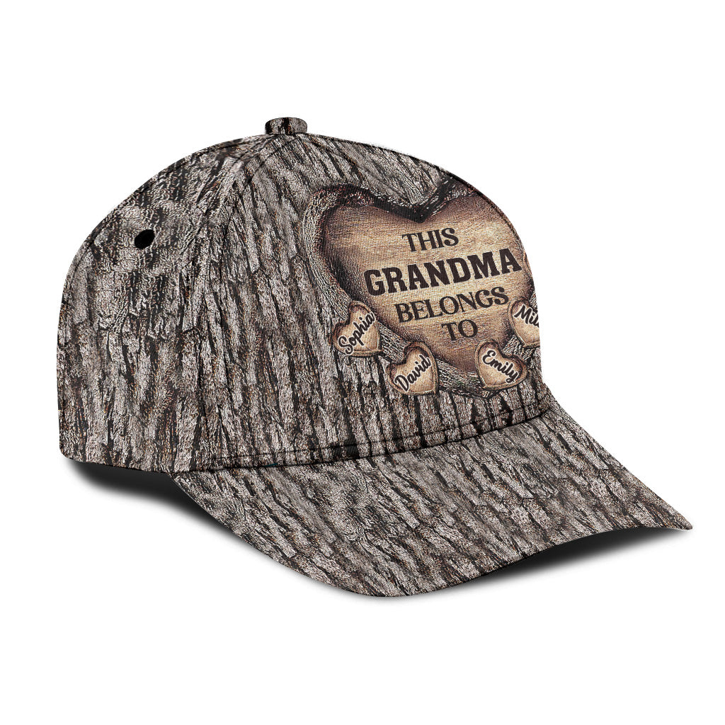 Dad's Heart - Gift for dad, grandma, grandpa, mom, uncle, aunt, brother, sister - Personalized Classic Cap