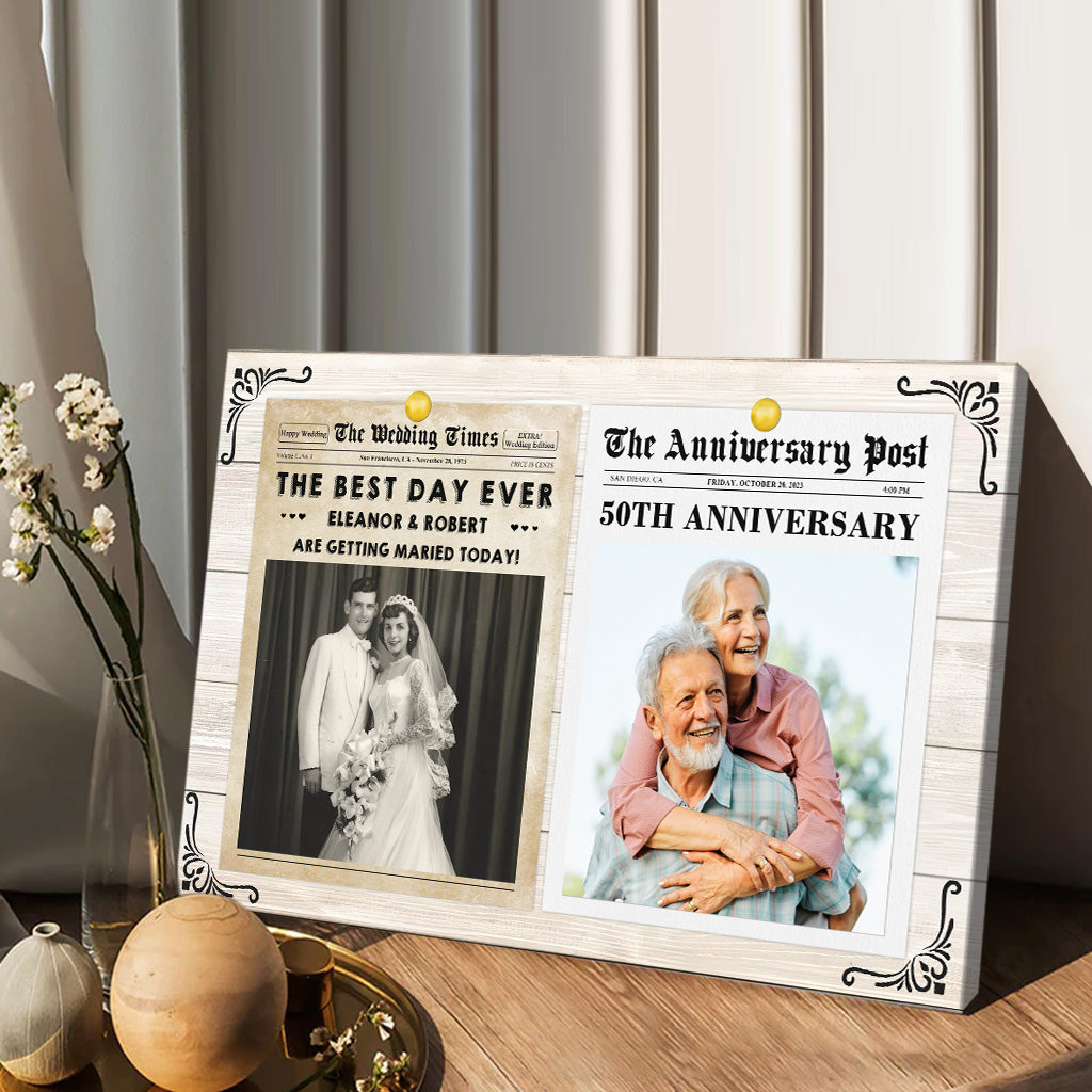 The Post! – Personalisierte Leinwand und Poster für Ehepaare