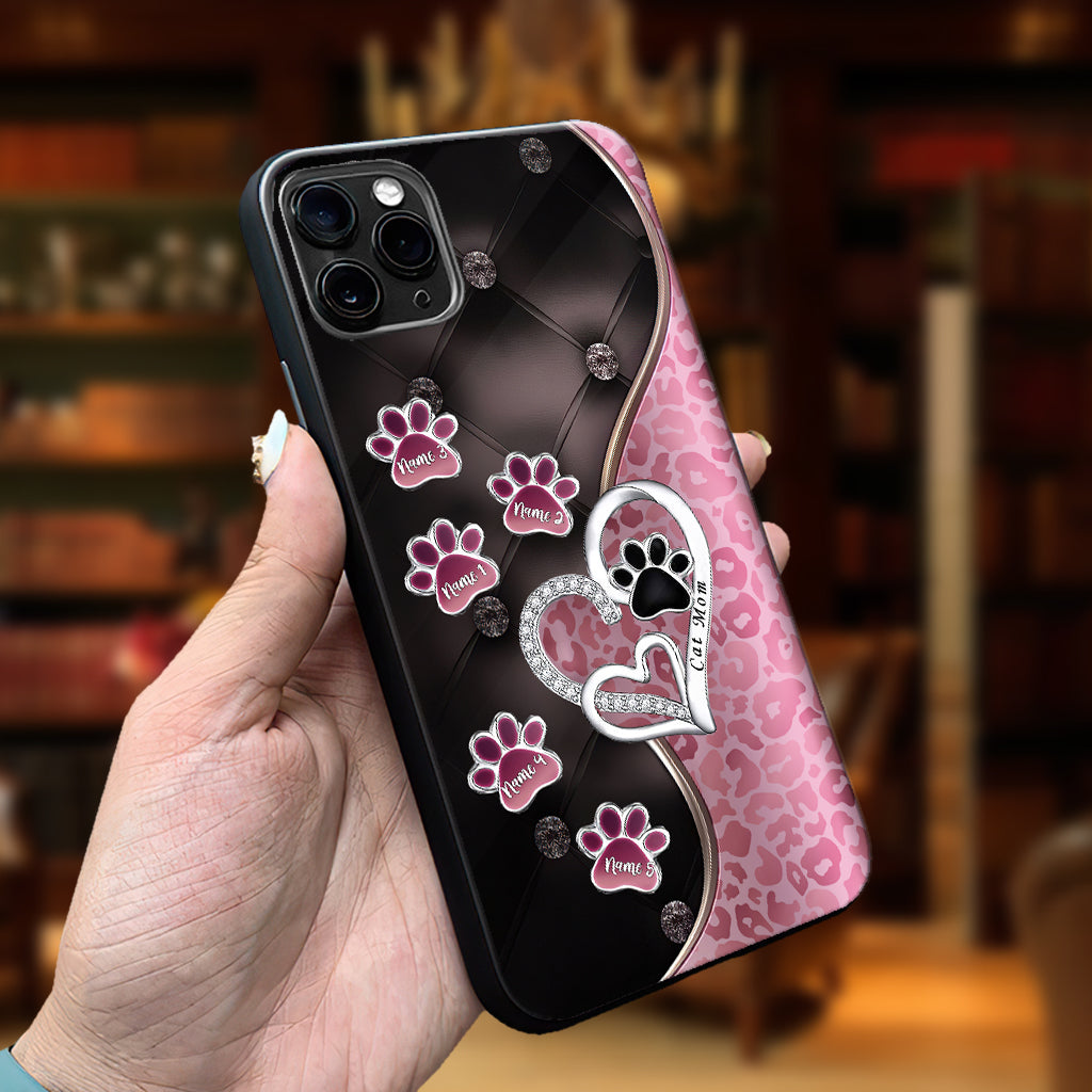 Cat Mom - Personalized Cat Phone Case