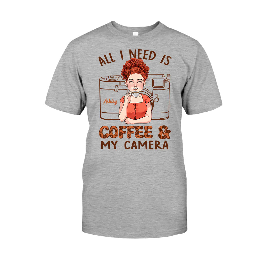Alles, was ich brauche – personalisiertes Fotografie-T-Shirt und Hoodie
