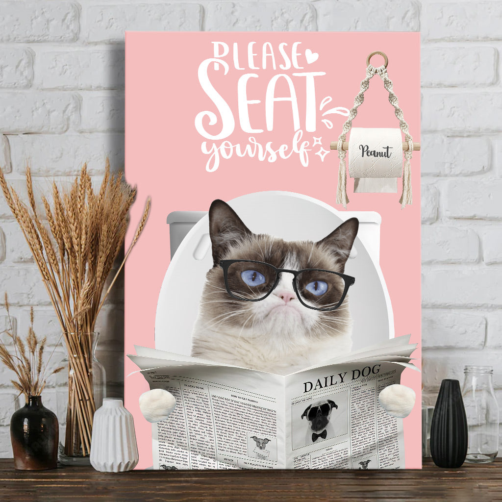 Hallo Süße/r – Personalisierte Hundeleinwand und Poster