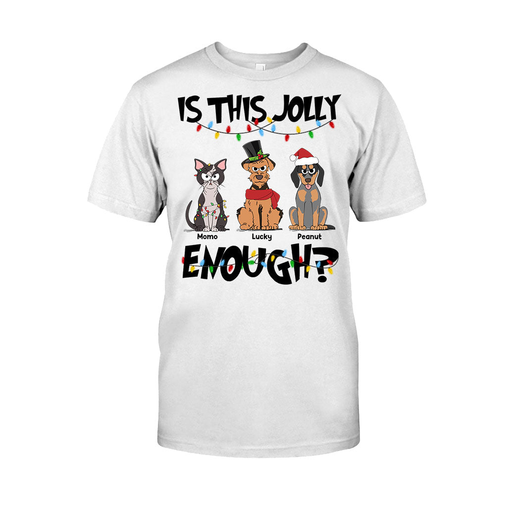 Ist das lustig genug? - Personalisiertes Hunde-T-Shirt und Hoodie