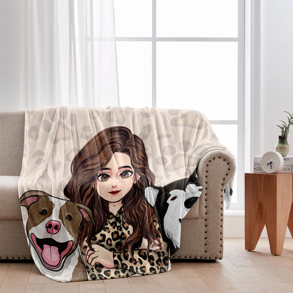 Kuscheldecke für Haustiere – Geschenk für Katzenliebhaber – Personalisierte Decke