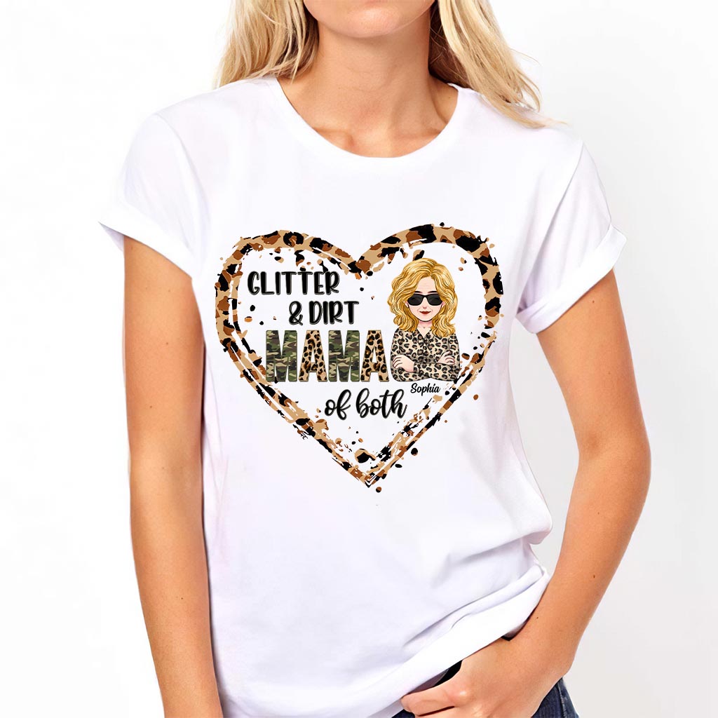 Mama von beidem – Personalisiertes Muttertags-T-Shirt und Hoodie