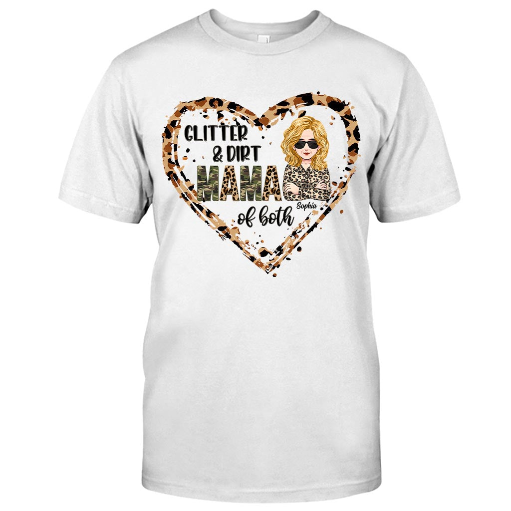 Mama von beidem – Personalisiertes Muttertags-T-Shirt und Hoodie