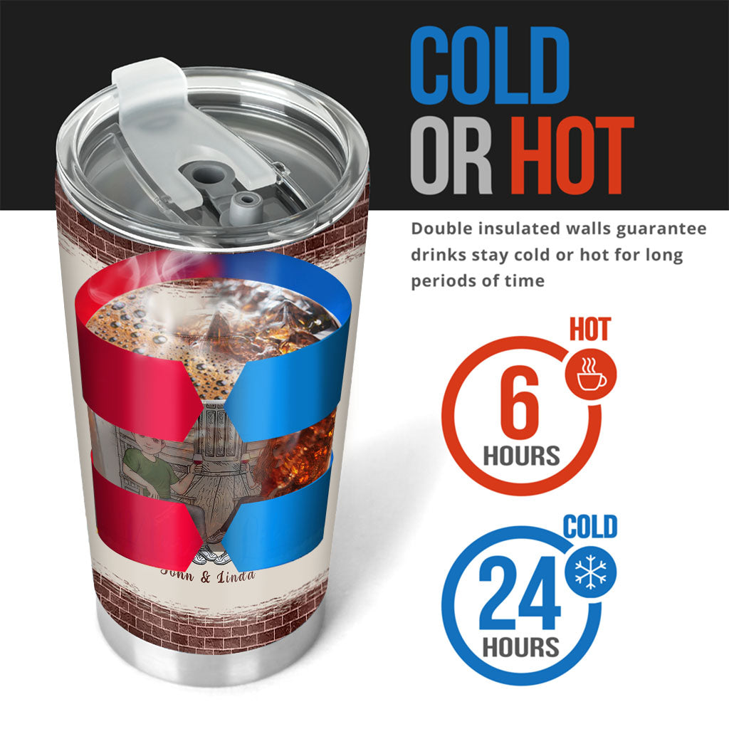 I'm The Best Thing - Personalized Couple Tumbler